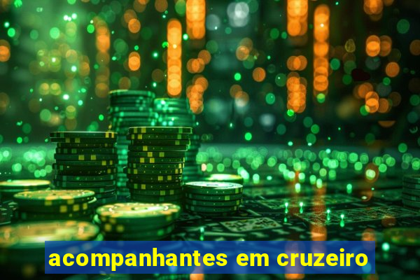 acompanhantes em cruzeiro